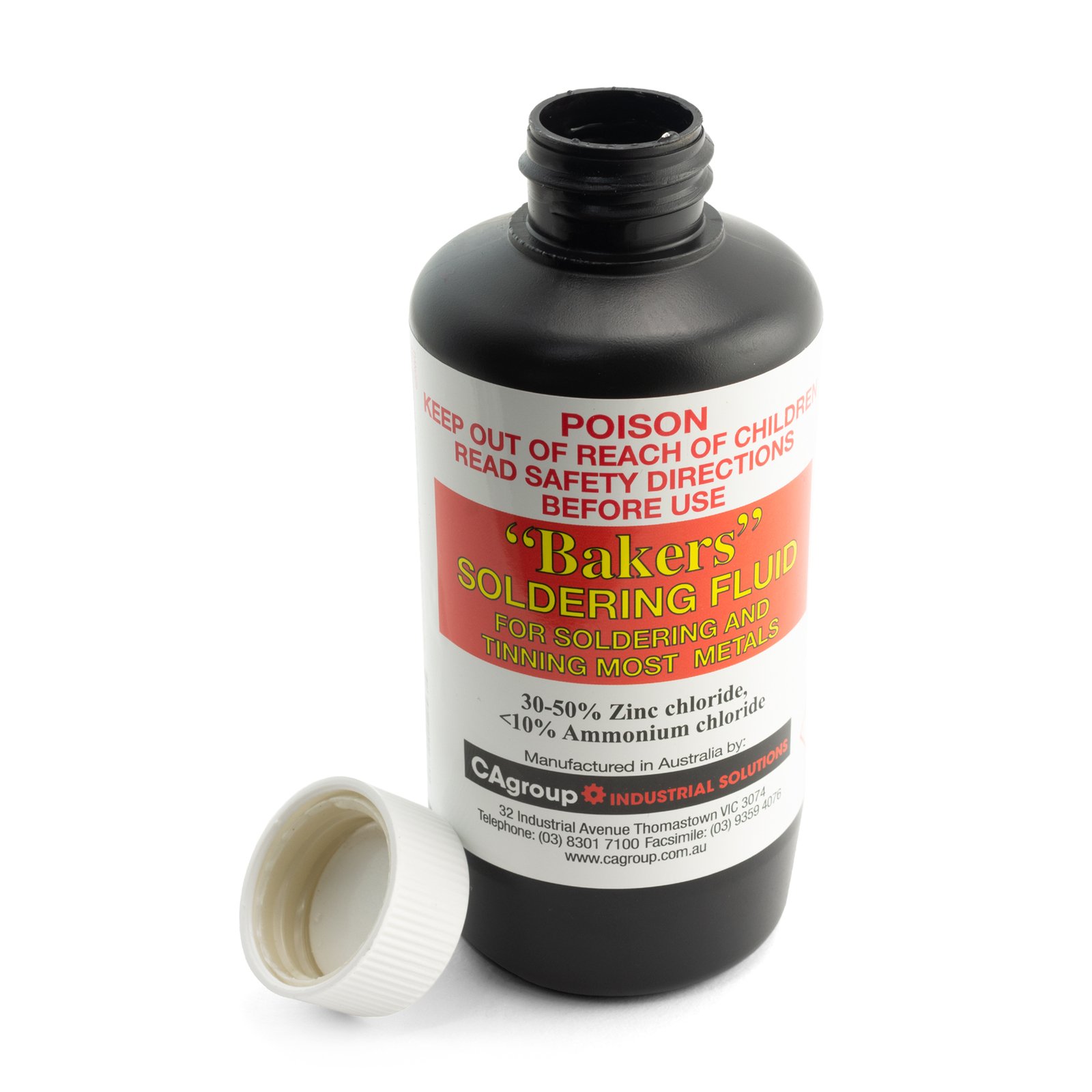 6 x Bakers Soldering Fluid Flux 250ml