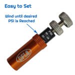 DFL8 Automatic Tyre Deflators 5-30PSI Set of 4 Orange - Image 5