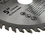 COBRA 5" / 125mm Circular Aluminium Cutting Saw Blade Disc Milling Disc - 1 Each - Image 4