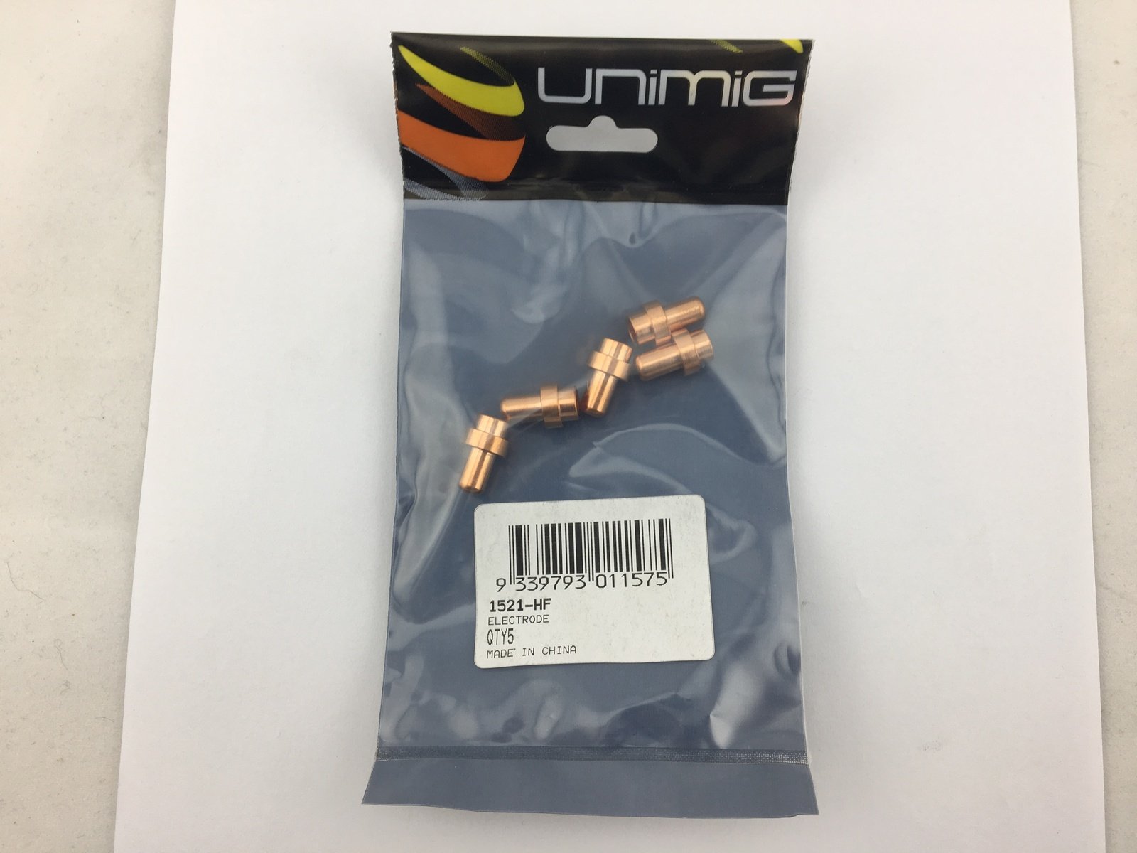 Electrode for UNIMG CBR50 & Bossweld LT50 & Trafimet CB50 Torch's - 5 Pack