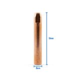 Bernard MIG Contact Tips 2.4mm 51mm Long 10 Pack