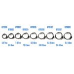 Oetiker Style Stainless Single Ear Clamps 6.8-8mm 10 Pack - Image 5