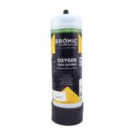 4 x Bromic 2.2L Disposable Oxygen Gas Bottle 12mm Thread - Image 2