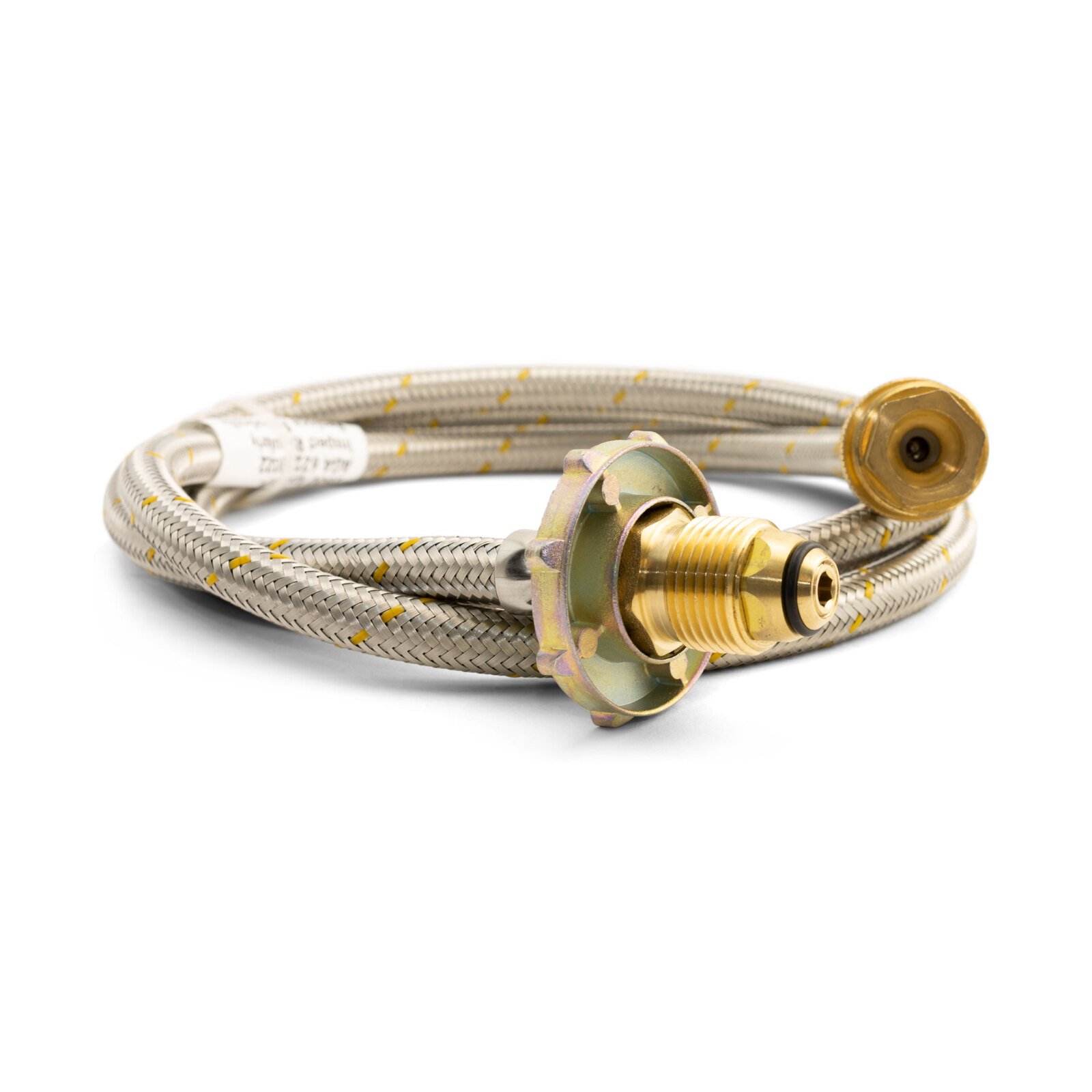 Bromic Gas Hose Mapp CGA600 to POL Cylinder Fitting Adaptor