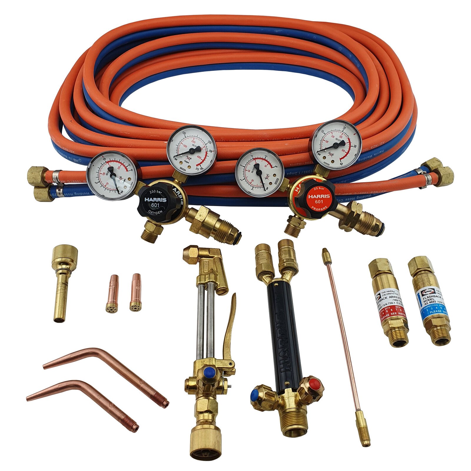 Harris 601 Oxygen / LPG Craftsman Gas Kit - Cutting Brazing Welding