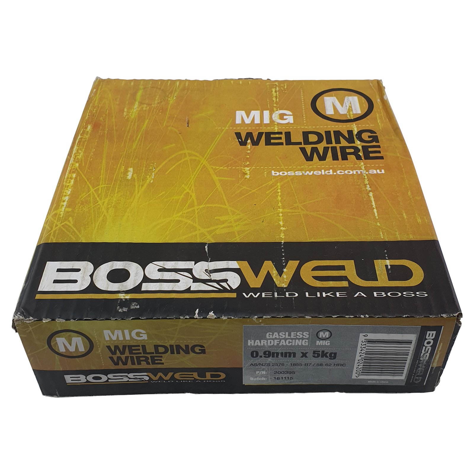 Bossweld GLX600 Gasless Hardfacing 0.9mm MIG Wire 5kg Spool
