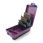 Bordo 1/16-1/2" 29 Piece HSS Cobalt Drill Bit Set ABS Case - Image 2