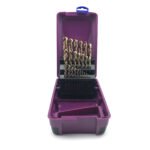 Bordo 1/16-1/2" 29 Piece HSS Cobalt Drill Bit Set ABS Case