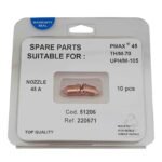 40A Plasma Cutter Tip Nozzle Hypertherm Powermax 45 10 Pack - Image 3