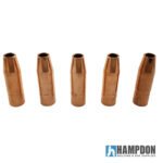 40x TWECO #2 Style MIG Gas Nozzle / Shroud 13mm - 40 Pack - Image 6