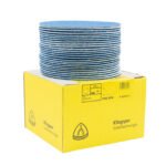 Klingspor 150mm Velcro Backing Sanding Disc Pad PS 21 FK  6" 40 Grit - No Dust Holes - 50 Each - Image 2