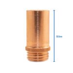 TWECO #5 Style 20mm 25CT75 MIG Gas Nozzle / Shroud  - 40 Each - Image 5