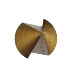 Bordo 4 - 30mm HSS Spiral Flute TiN Coated Step Drill - Image 3