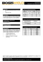 2.4mm x 200g Tobin Bronze Bare TIG / OXY Brazing Rods