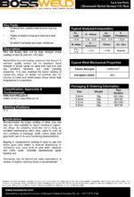 3.2mm x 200g Nickel Bronze Flux Coated TIG / OXY Brazing Rods