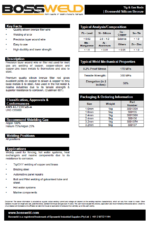 200g - 1.6mm ERCuSi-A Silicon Bronze TIG Filler Rod - approximately 11 Rods - Image 4
