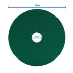 Klingspor FS 966 ACT 125mm Ceramic Resin Fibre Sanding Disc Pad 5" 36 Grit - 100 Each - Image 6