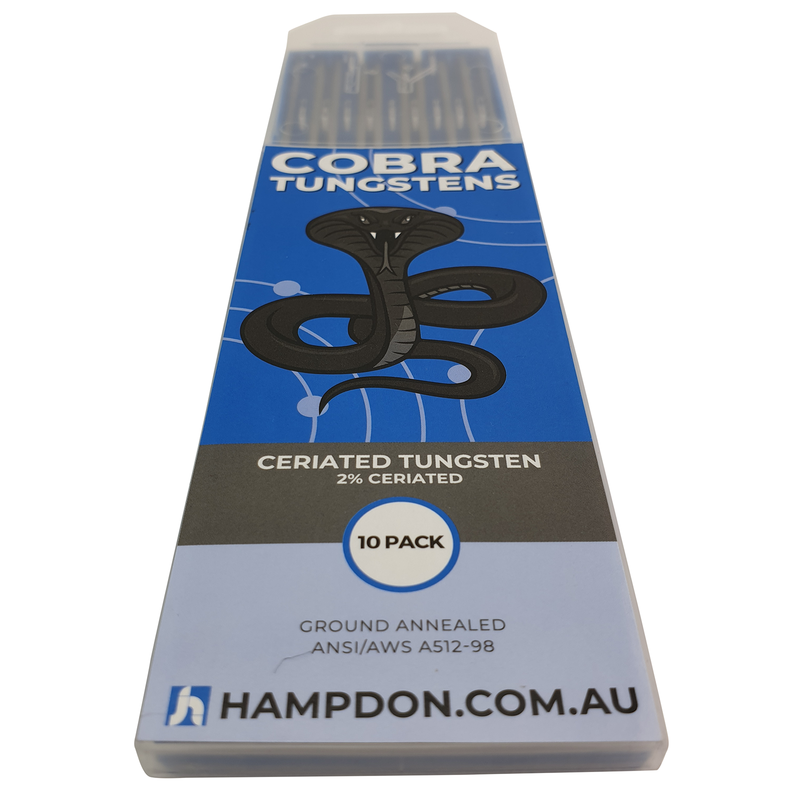 3.2mm 2% Ceriated TIG Tungsten Electrodes 10 Each