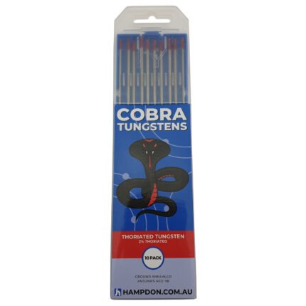 3.2mm 2% Thoriated TIG Tungsten Electrodes 10 Each - Red Tip