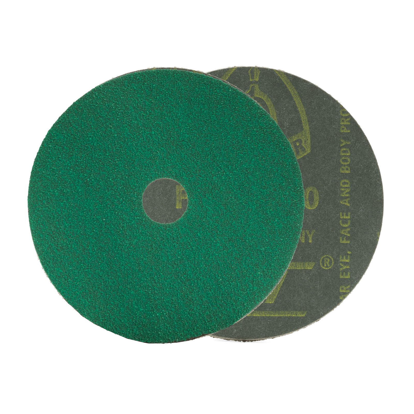 Box of 100mm Ceramic Resin Fibre Sanding Disc Pad 4"- 25 Pack - 120 Grit Pad