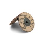 Klingspor 76mm Roloc Fibre Disc 36 Grain - 100 Each - Image 4