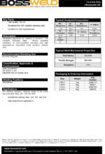 200g - 1.6mm ER347 Stainless Steel TIG Filler Wire Rods 347 E347 - Image 3