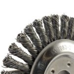 Klingspor 125mm x 6mm x 22.23mm Pipeline Mild Steel Wheel Brush - 5 Each - Image 4