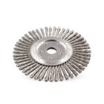 Klingspor BRP 600 Z 178mm 7" Pipeline Brush, Knotted Wire for Steel - Image 2