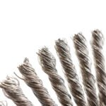 Klingspor BRP 600 Z 178mm 7" Pipeline Brush, Knotted Wire for Steel - Image 5