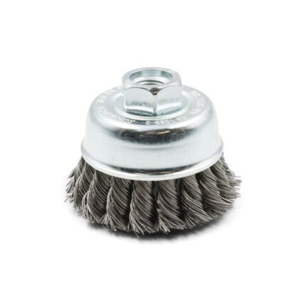65mm Klingspor Twist Knot Cup Brush for Angle Grinder 12500 RPM BT 600 Z - 5 Each