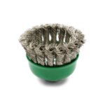65mm Klingspor Stainless Steel Twist Knot Cup Brush for 5" Angle Grinder 12500 RPM BT 600 Z - 5 - Image 6