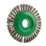 Klingspor 125mm x 6mm x 22.23mm Pipeline Stainless Steel Wheel Brush - 10 Each - Image 4