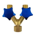 Argon Hose Y Splitter R121 Valve Connector