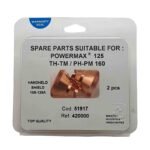 Plasma Cutter 125A Hand Shield to Suit Hypertherm Powermax 125 - 2 Pack