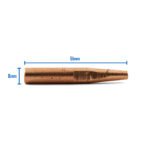 Bernard Style Conical MIG Contact Tips 0.9mm - 10 pack - Long 51mm