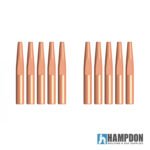Bernard Style Conical MIG Contact Tips 0.9mm - 10 pack - Long 51mm - Image 5