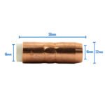 Bernard 4393 300A Copper MIG Nozzle 2 Pack - Image 4
