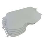 3M Speedglas 9100 FX / FX Air / MP Air - Clear Grinding Visor Lens - 100 Pack - Image 5