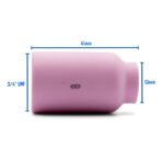 TIG Ceramic Cup / Nozzle #8 GAS LENS - 5 Each - WP-17 /18 / 26 - Image 6