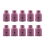 WP-17/18/26 TIG Ceramic Nozzle STUBBY #6 Gas Lens 10pk - Image 5
