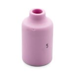 TIG Ceramic Cup / Nozzle #5 GAS LENS - 5 Each - WP-17 /18 / 26 - Image 3