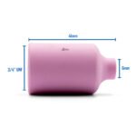 TIG Ceramic Cup / Nozzle #4 GAS LENS - 5 Each - WP-17 /18 / 26 - Image 6