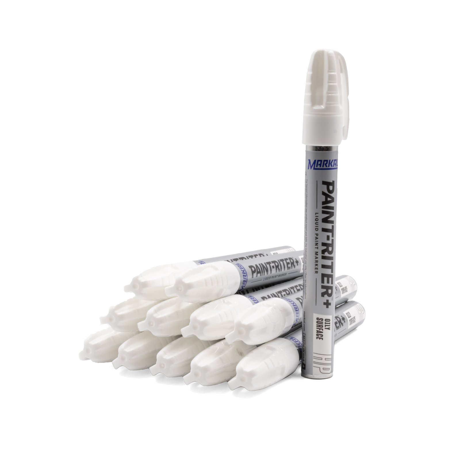 Markal White PRO LINE Marker Paint Pen 12pk All Surfaces