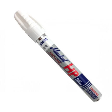 2 x Markal White PRO LINE Marker Paint Pen - Writes On All Surfaces