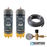 Disposable PURE CO2 2.2L Gas Bottle 2-Pack Combo Kit - Image 6