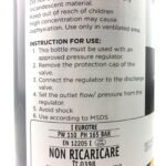 1 x Zip Gas 91295 Sparkling Water Disposable Food Grade CO2 Bottle Billi 996911 Keg - Made in Italy - Image 2