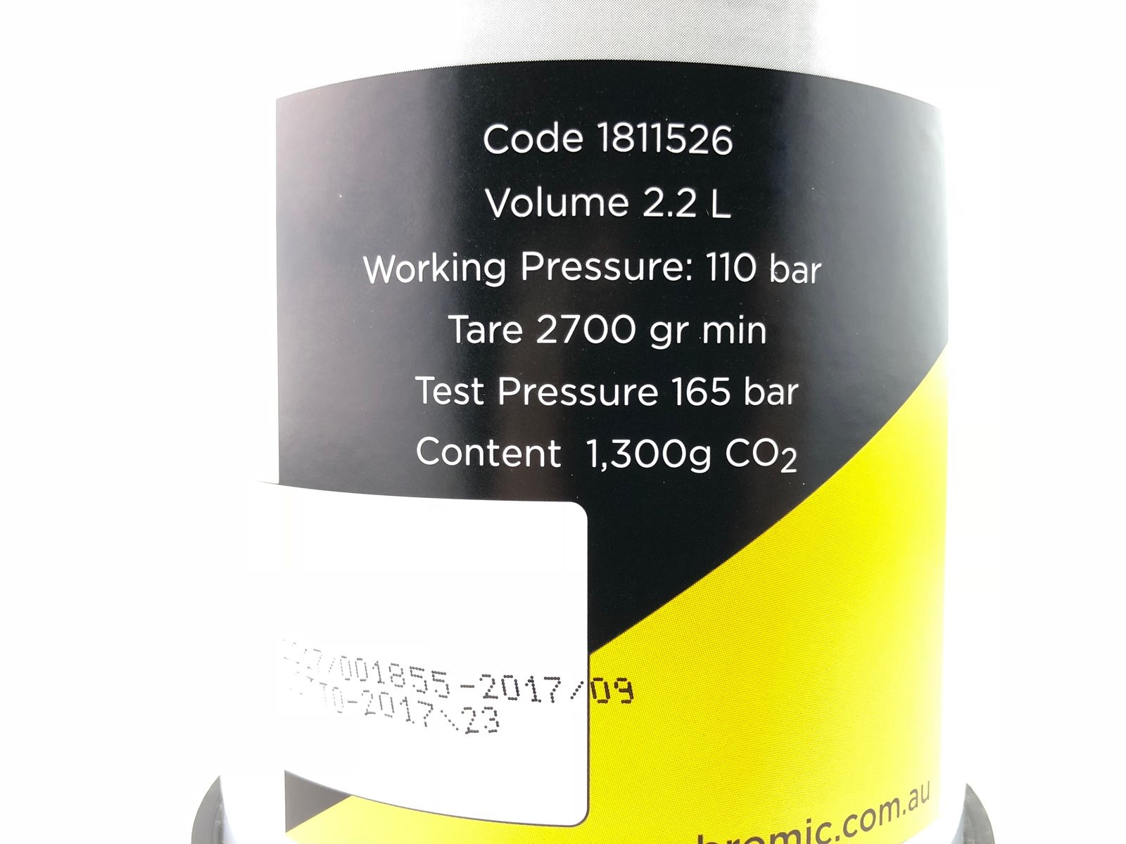 1 x Zip Gas 91295 Sparkling Water Disposable Food Grade CO2 Bottle Billi 996911 Keg - Made in Italy