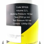 Disposable Food Grade Co2 Gas Bottle 2.2 Litre - Combo Kit - Image 2