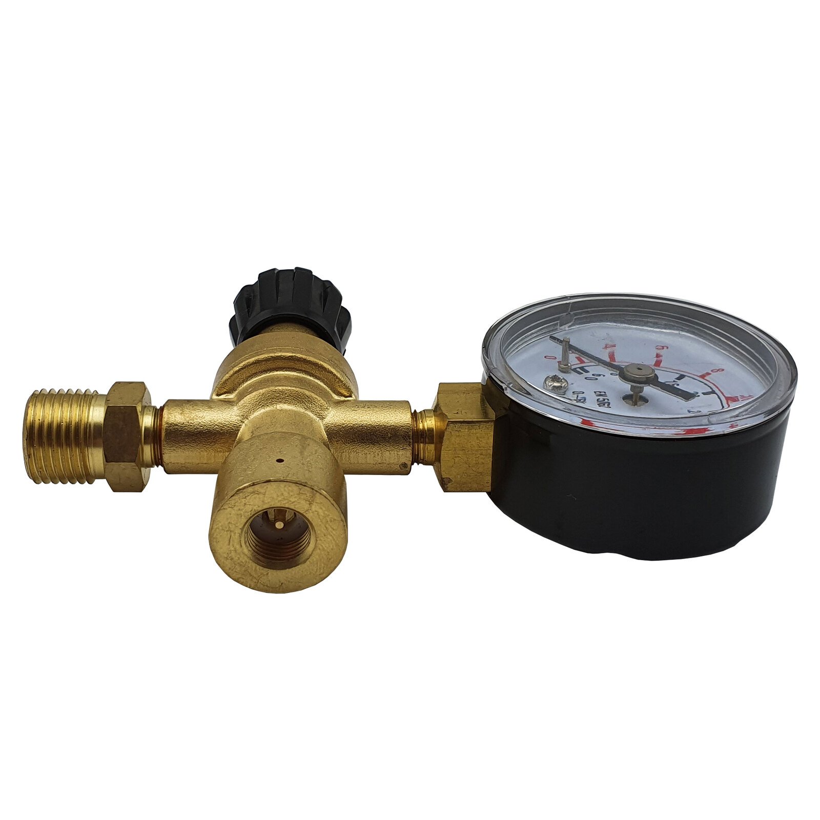 Disposable Gas Bottle Regulator - Argon / CO2 - 10mm