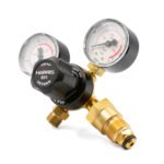 Harris 601 Oxygen Acetylene Regulator Flowmeter Twin Pack - Image 4